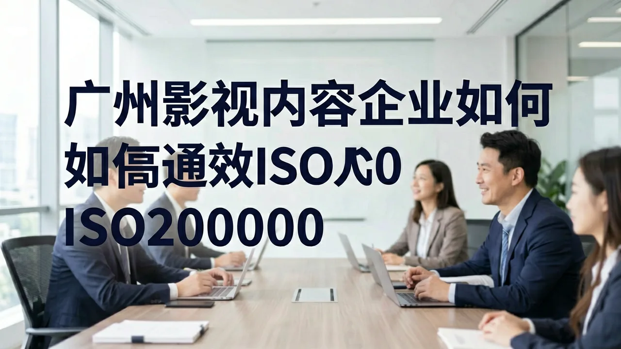广州影视内容企业如何高效通过ISO20000认证