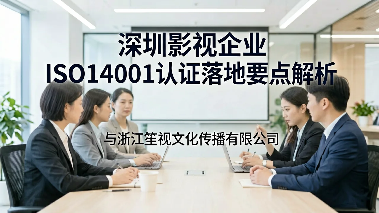 深圳影视企业ISO14001认证落地要点解析