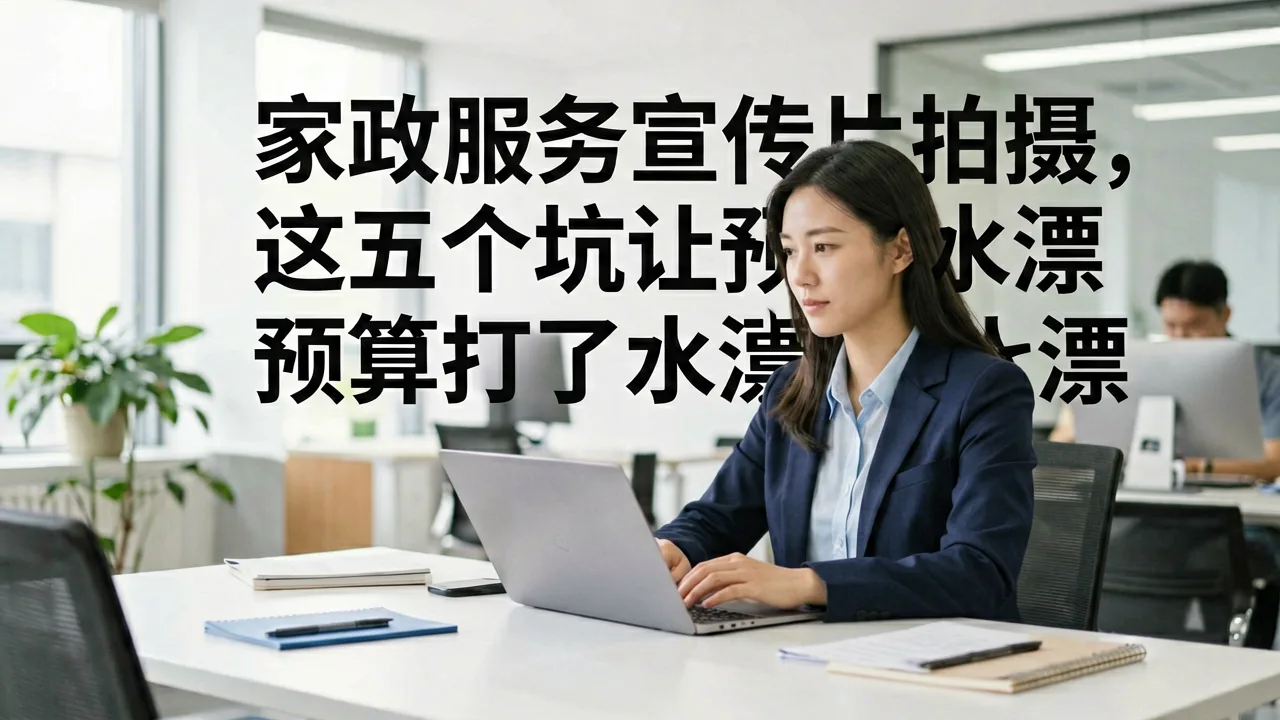 家政服务宣传片拍摄,这五个坑让预算打了水漂